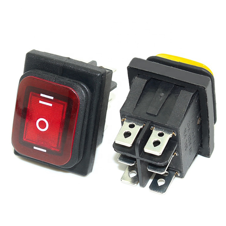 kcd4 waterproof 12v 24v panel led electrical light boat T85 1E4  rocker switch FOR Car