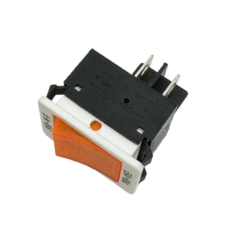 DPDT 16A  20A 25A reset circuit breaker  rocker switch   with KC CERTIFICATE thermal overload switch for korea power strip