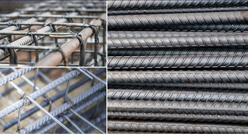 6mm 8mm 10mm 12mm 16mm 20mm Hot Rolled Deformed Steel Bar Rebar Steel Iron Rod Bar Deformed For Construction Rebar Steel