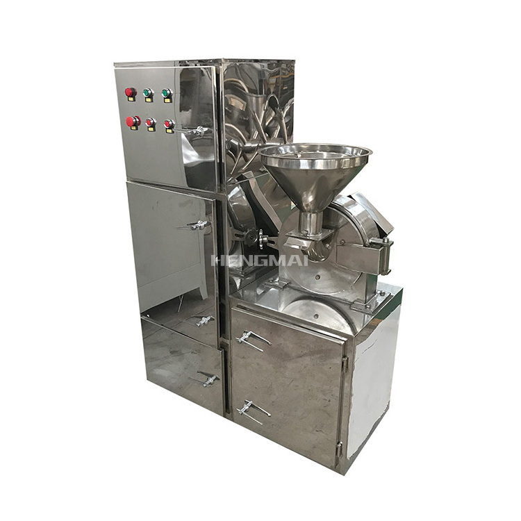 Small stainless steel grinder spice mill machine spice grinding mill rice mill machine milling machine power feed