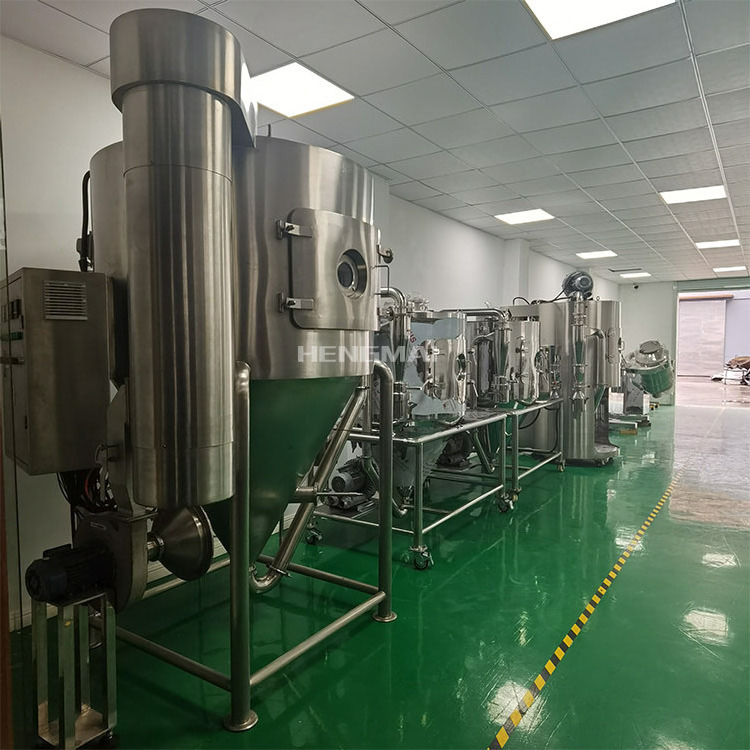 Sodium Hydroxide Powder High Speed Centrifugal Spray Dryer Drying Dehydrating Machine Equipment With Mini Model for Lab