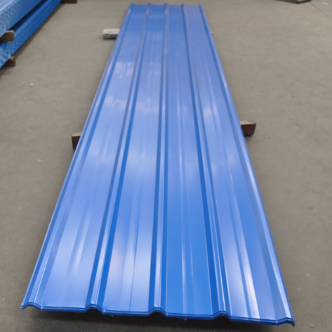 Corrugated sheet gauge 26 zinc coating aluminium 60g steel sheet cold rolled PPGI PPGL steel roofing sheet