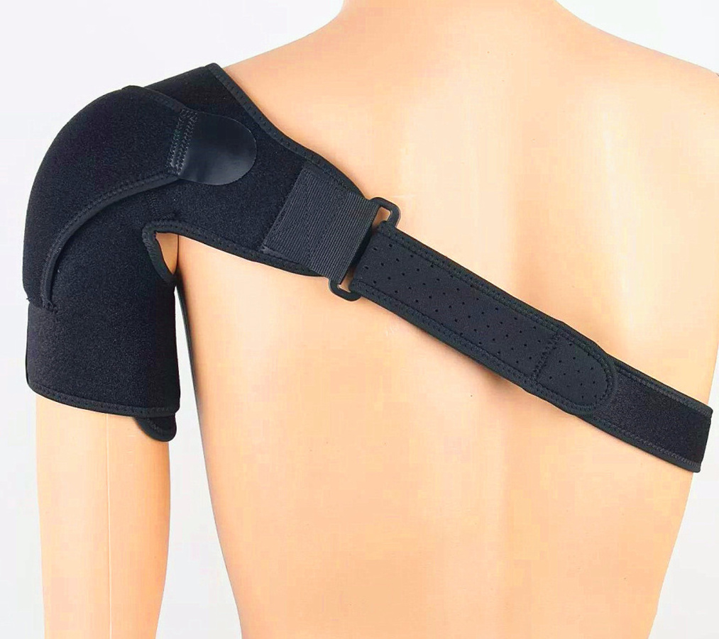 HJ-701#Customized Back Brace Breathable Protective Shoulder Support Adjustable Shoulder Brace