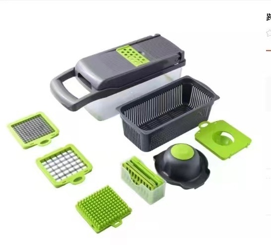 Kitchen Salad Cutter Fruit Multifunctional Vegetable Slicer 12 14 15 In 1 Multi Function Mandoline Shredders