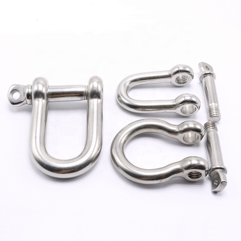 Stainless Steel 316 Lifting D shackle manufacturer