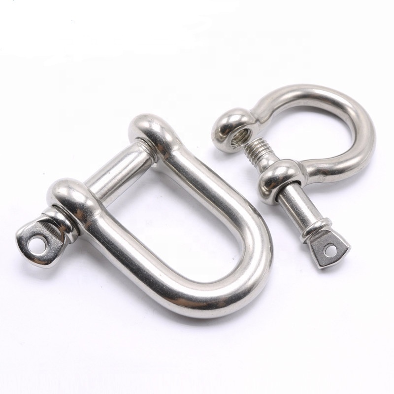 Stainless Steel 316 Lifting D shackle manufacturer