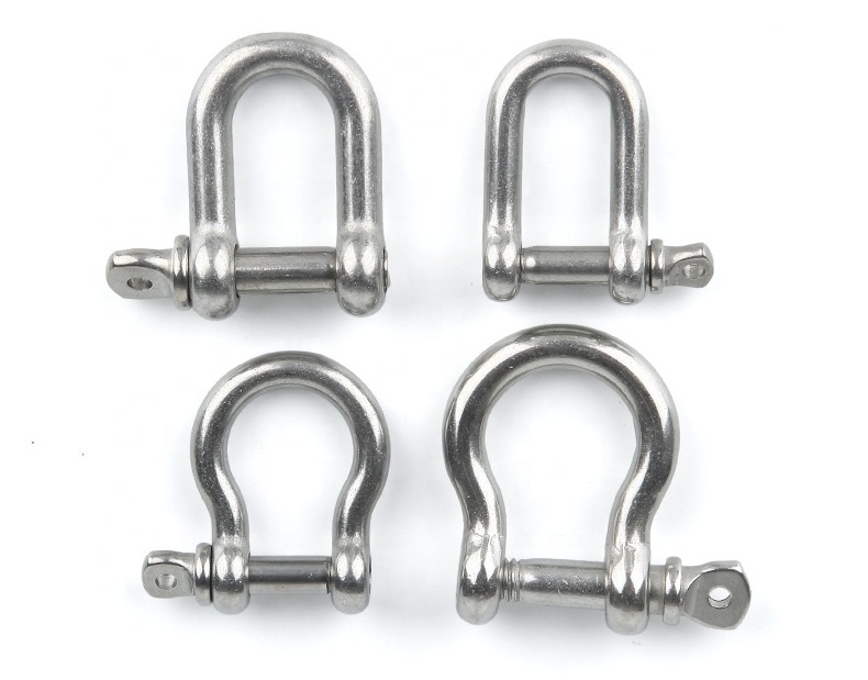 Stainless Steel 316 Lifting D shackle manufacturer