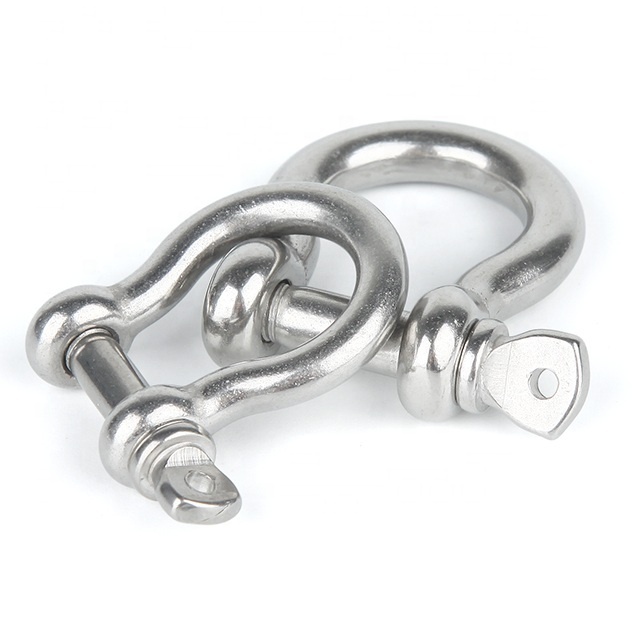 Stainless Steel 316 Lifting D shackle manufacturer