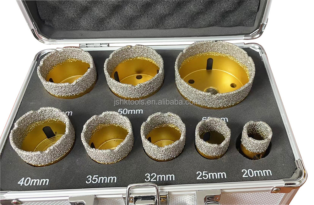 Vacuum Brazed M14 Diamond Core Drill Bits Porcelain Tile Drill Bits Masonry Hole Saw