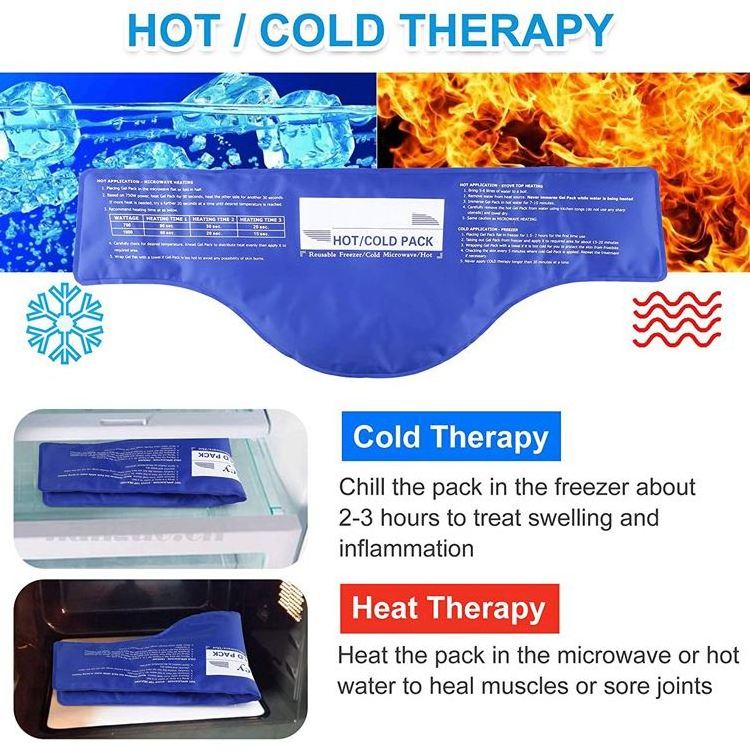 Health Care Products Custom Reusable Hot Cold Compress Neck Gel Ice Pack