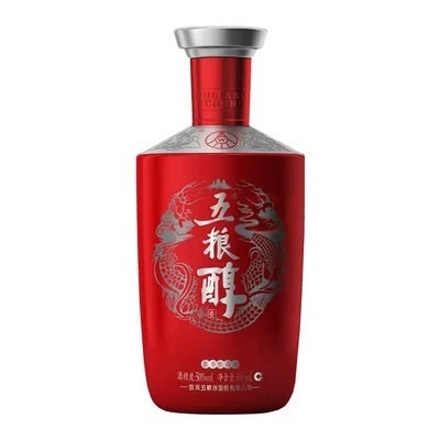 Wuliangchun 500ml Red Suit Chinese White Liquor 40%vol Alcoholic Long Term heavy fragrance Spirit Baijiu