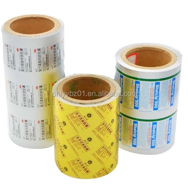 Hanlin__printing Process Aluminum Blister Foil Safe Coated Pharmaceutical Tablet Pvc Packaging  