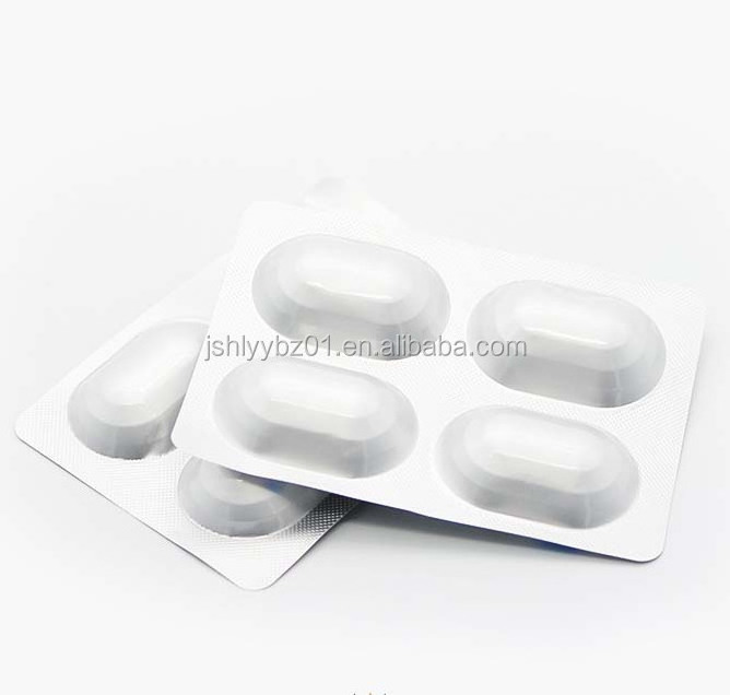 Hanlin pharmaceutical packing cold forming alu alu foil heat sealing with PTP Blister Aluminum Foil for tablets pills