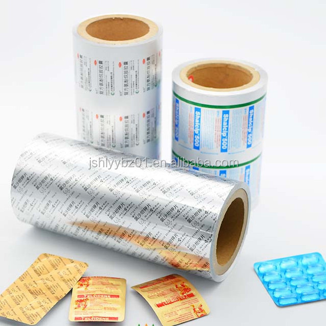 Hanlin__printing Process Aluminum Blister Foil Safe Coated Pharmaceutical Tablet Pvc Packaging  