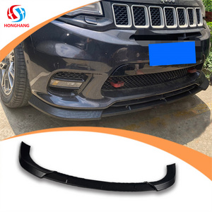 Honghang Auto Accessories New Front Bumper Lip Splitter Body Kit 2014 Accessories 2015+ for JEEP GRAND CHEROKEE SRT Bumper N/M