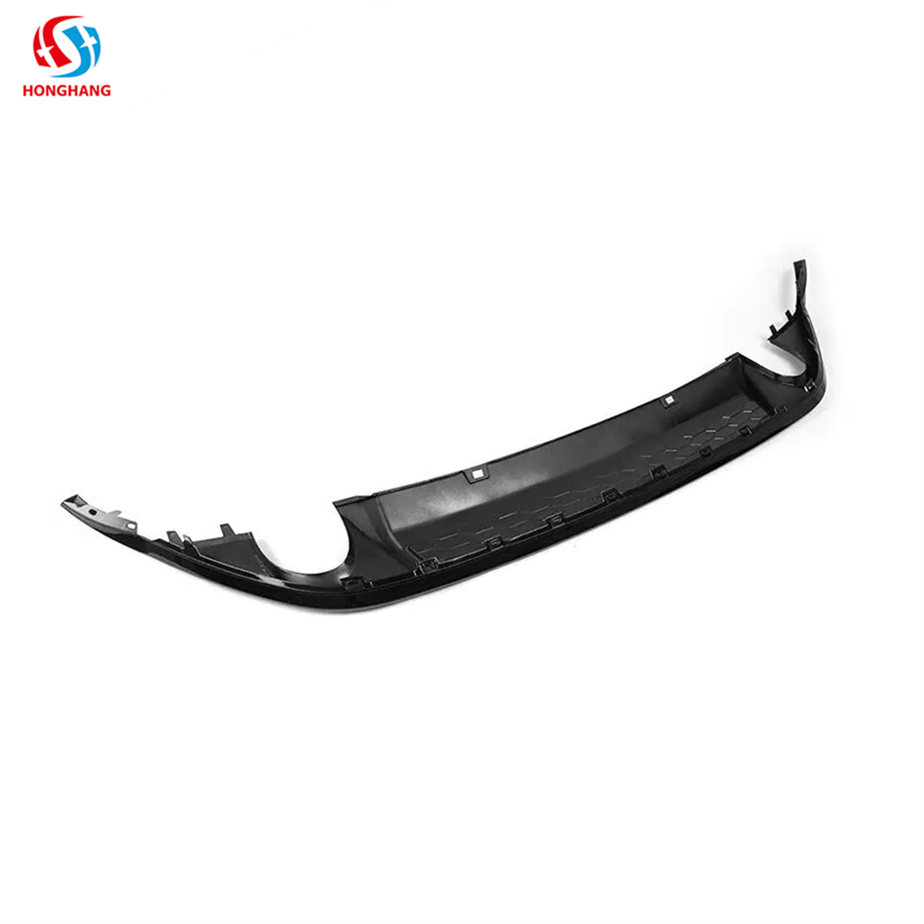 Honghang Car Body Kit Rear Bumper Lip Spoiler Manufactory Outlet ABS Plastic Carbon Fiber for Volkswagen VW GOLF 7.5 MK7.5 GTI