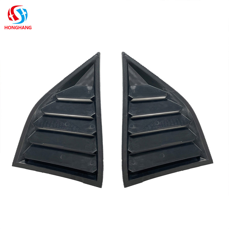 Honghang Hot Sale Rear Window Shutter Vent Cover Exterior Parts Shutter Trim for Dodge Challenger body kit accessories 201