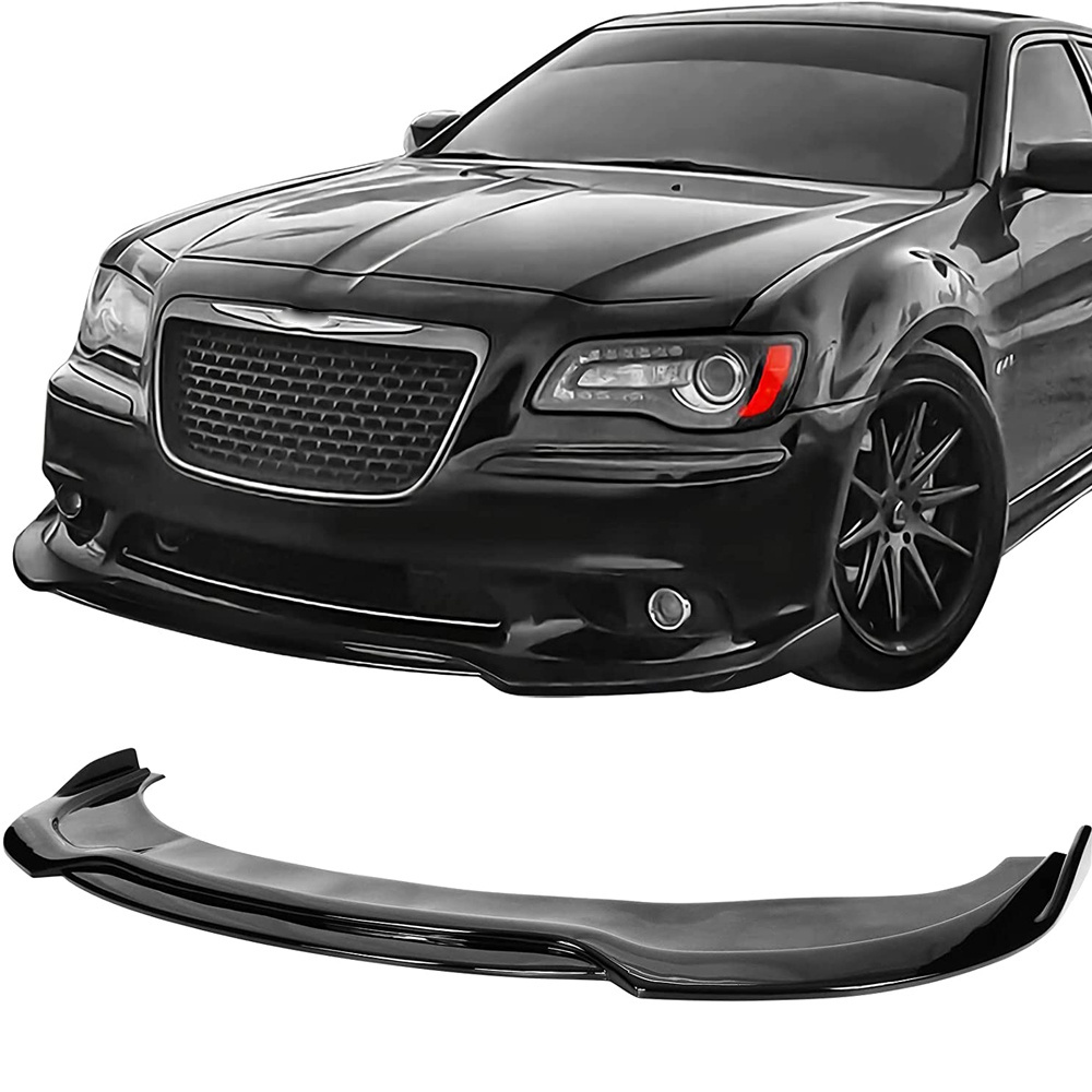 DSE Brand Manufacture Auto Parts Front Bumper Lips, OEM PP Front Lips For Chrysler 300c SRT 2015 2016 2017 2018 2019 2020 2021