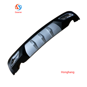 Honghang Manufacture Car Parts Automotive Accessories Rear Lip PP Material Gloss Black Rear Bumper Lip For Chevrolet Cruze 2015