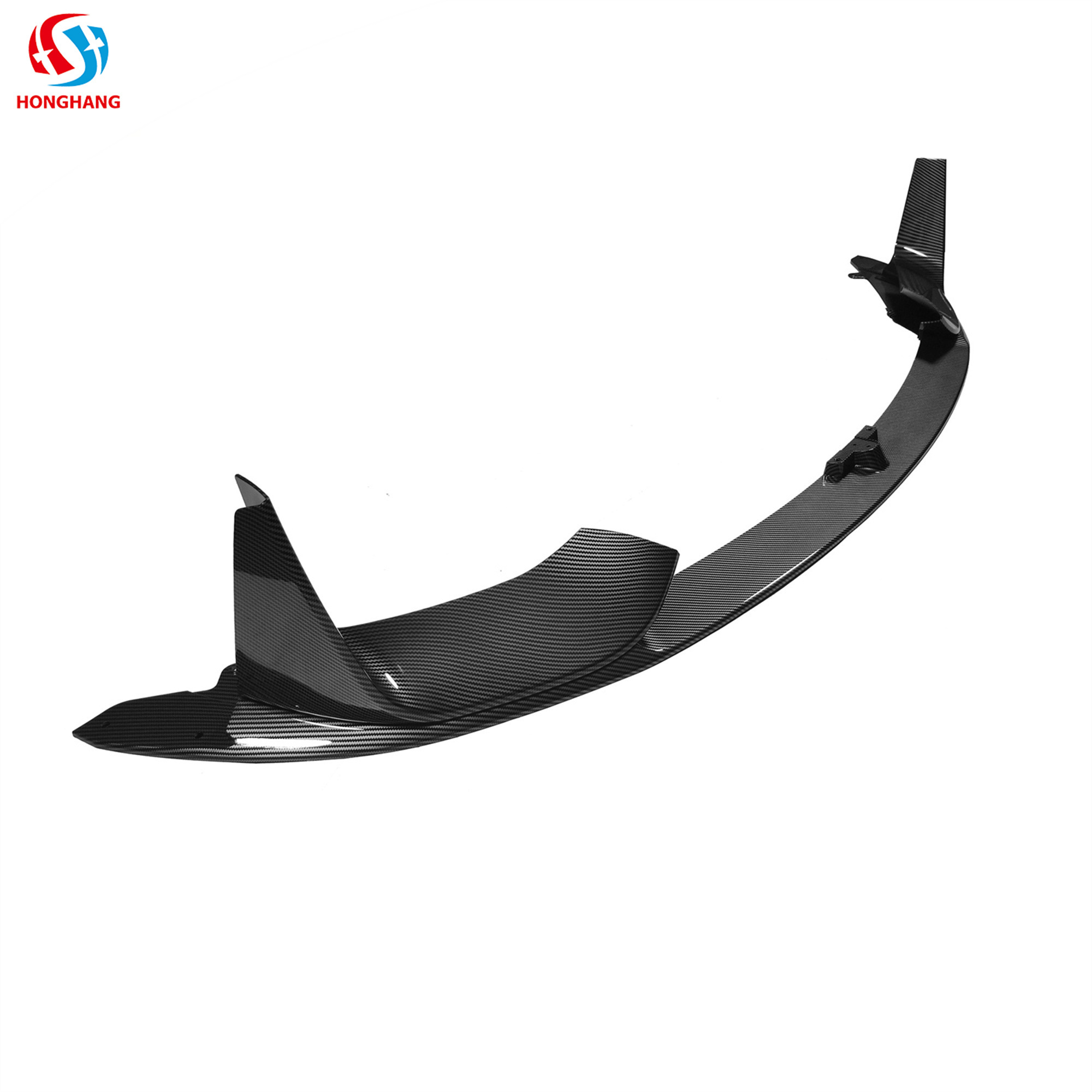 Honghang Automotive Parts ABS Carbon Fiber front bumper lip splitter For bmw 4 series f80 f82 m3 m4 style accessories 2014-2018