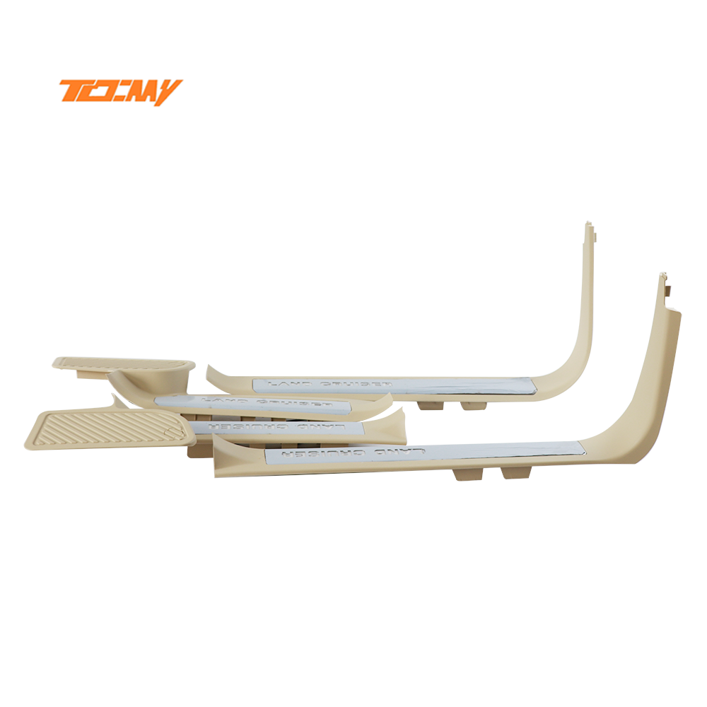 TDCMY Car body kits plate running board side step threshold strip non-slip For Land Cruiser LC200 2018 2019 2020