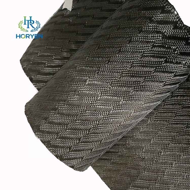 High strength custom big twill 3K 240g real carbon fiber cloth for cover car hood 1m width