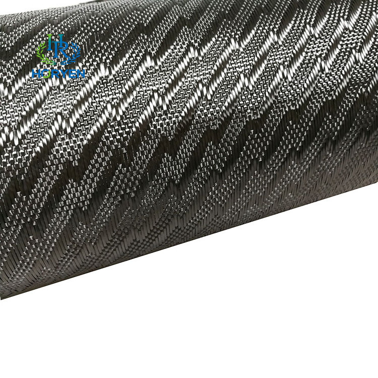 High strength custom big twill 3K 240g real carbon fiber cloth for cover car hood 1m width