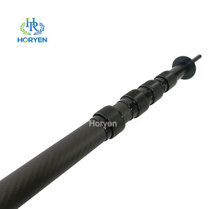 Lightweight Telescoping Carbon Fiber Tubes With Twist Locking Clamps