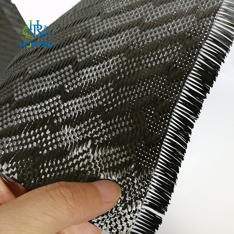 High strength custom big twill 3K 240g real carbon fiber cloth for cover car hood 1m width