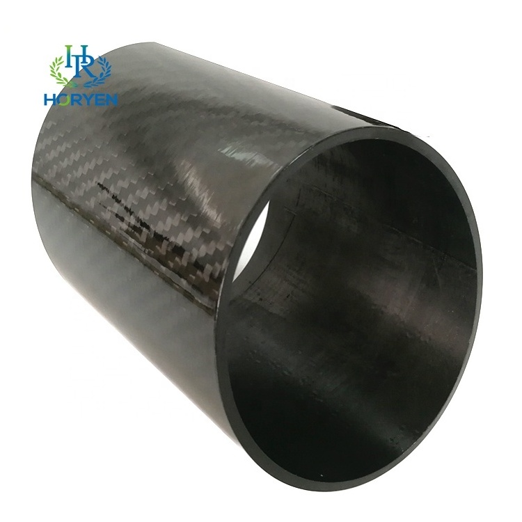 Custom real carbonfiber tube large carbon fiber tube connectors