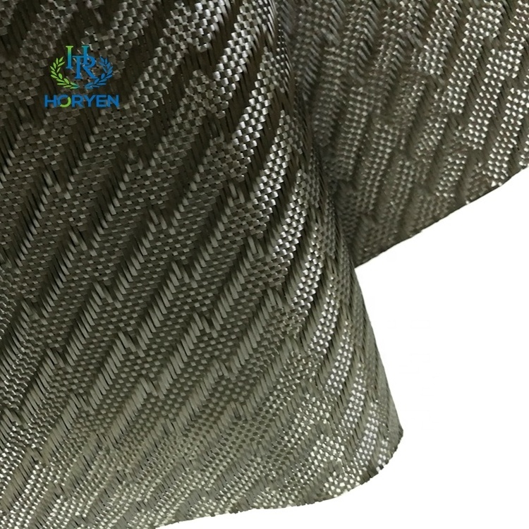 High strength custom big twill 3K 240g real carbon fiber cloth for cover car hood 1m width