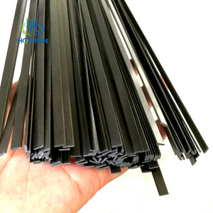 High modulus pultruded solid carbon fiber rectangular rod square carbon fiber flat bar strip