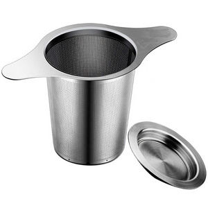 Simple Returns Coffee Tea Filter 304 Stainless Steel Silver Tea Infuser