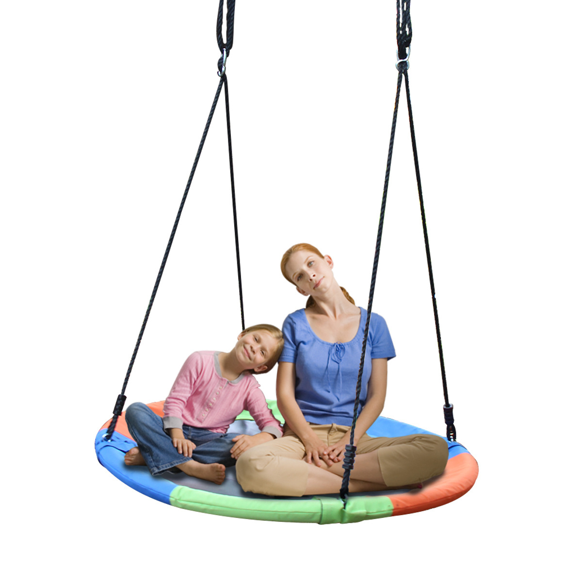 Outdoor Garden Child Outdoor Tree Round Hanging Swing Adult Nest spider Swing