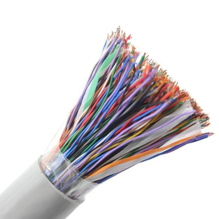 CAT3 CAT5 0.5MM CCA Overhead 20 Pair Telephone Cable Drop Wire Telephone Cable 10 Pairs Rj9 Cable Telephone