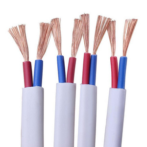 BVVB electrical Cable Flexible Copper Couductor  house wiring twin 2 cores 3 cores flat wire