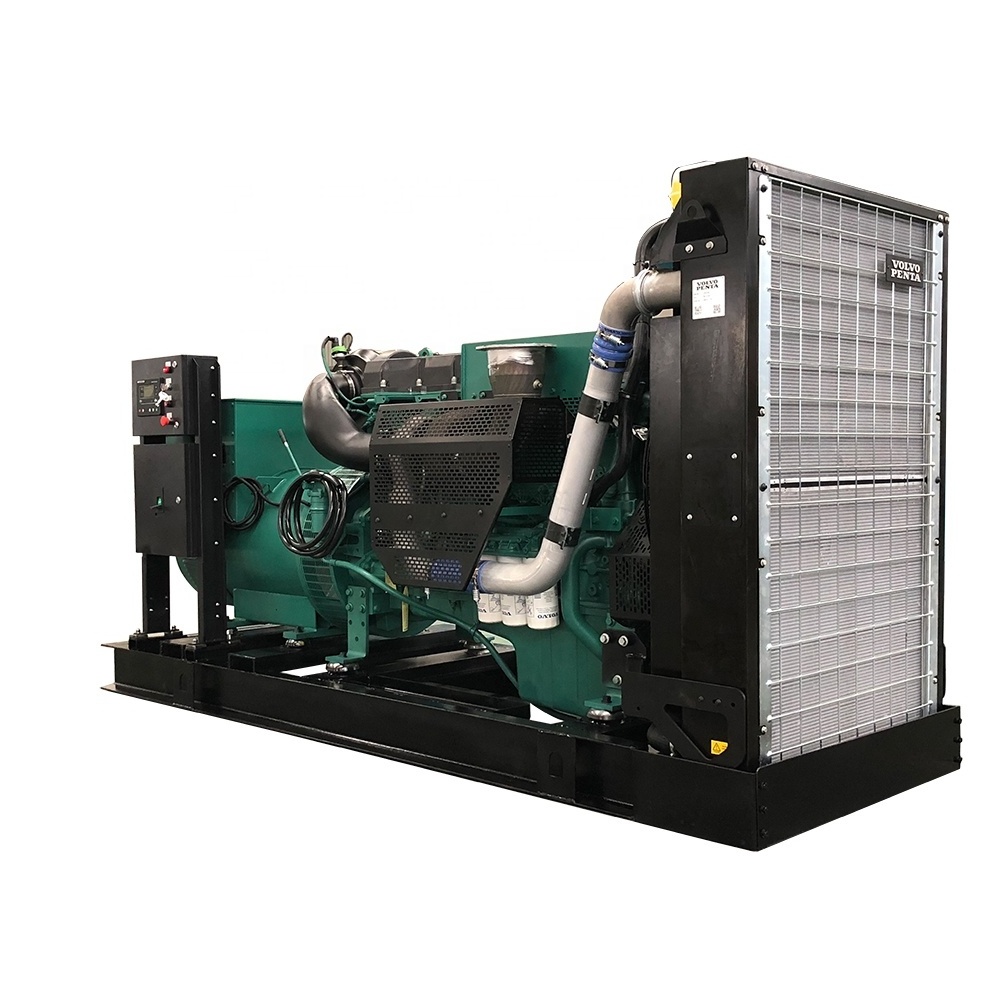 400KW 500KVA VOLVO Penta TAD1651GE Global Warranty diesel power generator set with Famous Brand Alernator