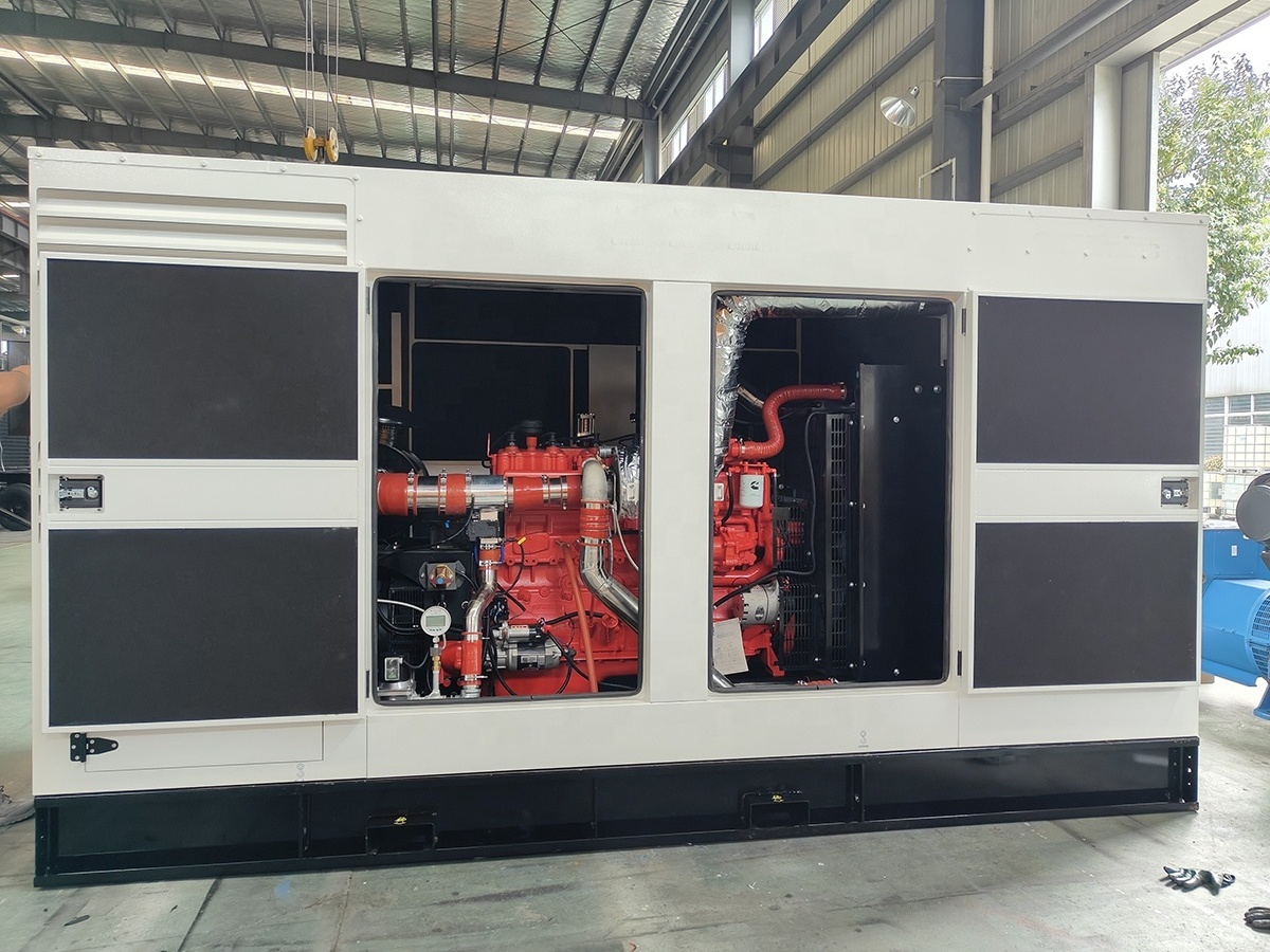 CE Approved 500kW LPG Generator Natural Gas Generator Water Cooled Silent Biogas Genset Price