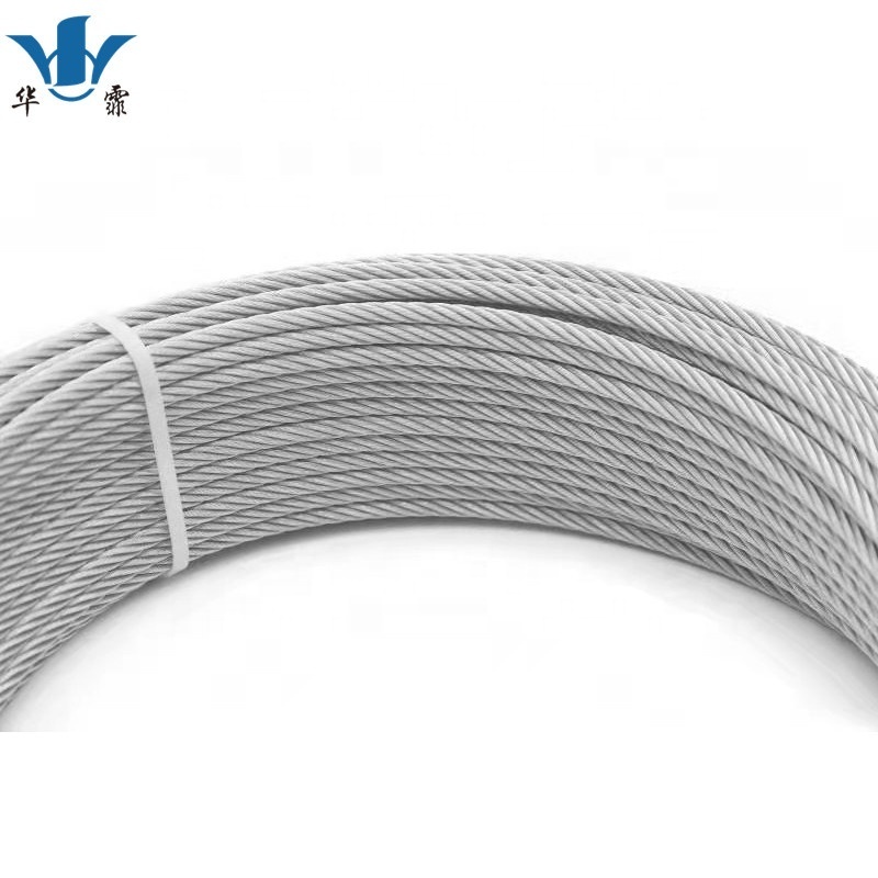 316 stainless steel wire rope cable 7x19