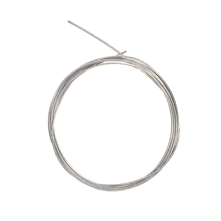 ultra thin 1*7 304 stainless steel wire rope for cable lock