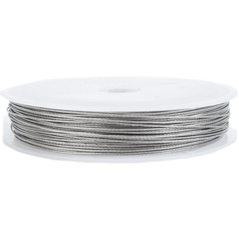 ultra thin 1*7 304 stainless steel wire rope for cable lock