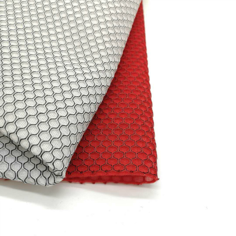 Hometextile Fabric most popular china supplier 3d spacer power mesh fabric for hammock wrap knitted polyester fabric