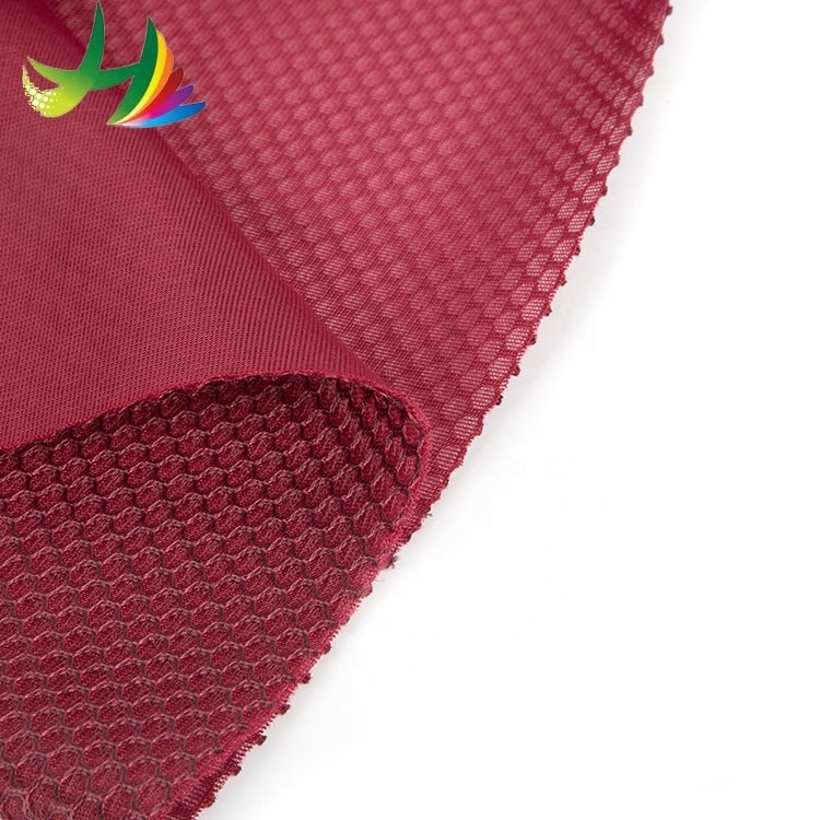 Hometextile Fabric most popular china supplier 3d spacer power mesh fabric for hammock wrap knitted polyester fabric