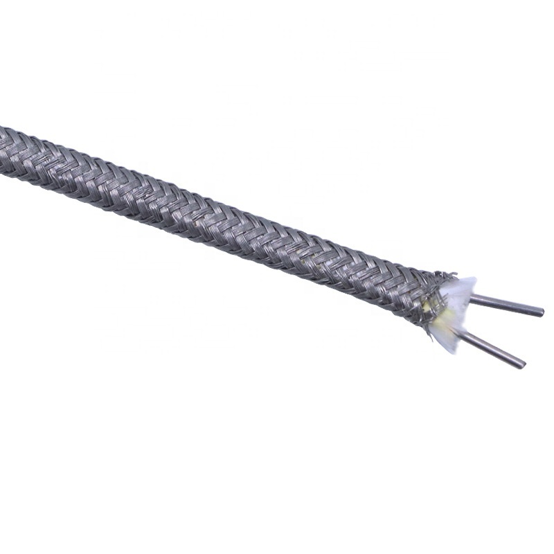 PVC/Silicone/FEP/Stainless steel/Fiberglass insulation  K /J/E/T/N type  Thermocouple Wire Compensation Cable Extension Wire