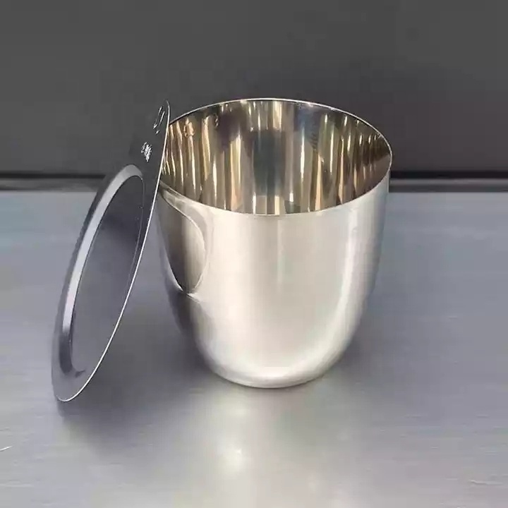 30ml 50ml 99.99% Platinum Crucible with lid/cover for laboratory