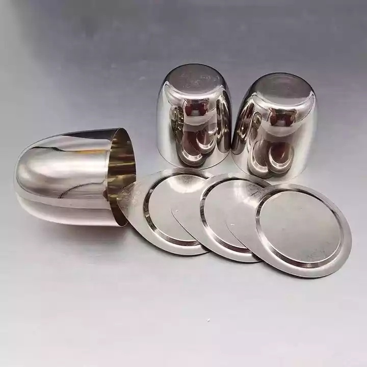 30ml 50ml 99.99% Platinum Crucible with lid/cover for laboratory