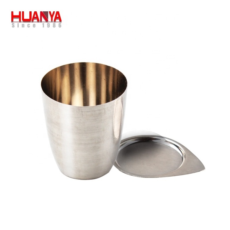 30ml 50ml 99.99% Platinum Crucible with lid/cover for laboratory