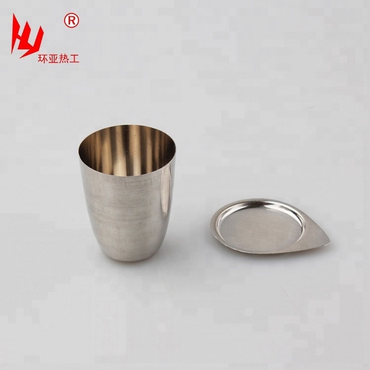 99.95% high purity 10ml platinum crucible for laboratory