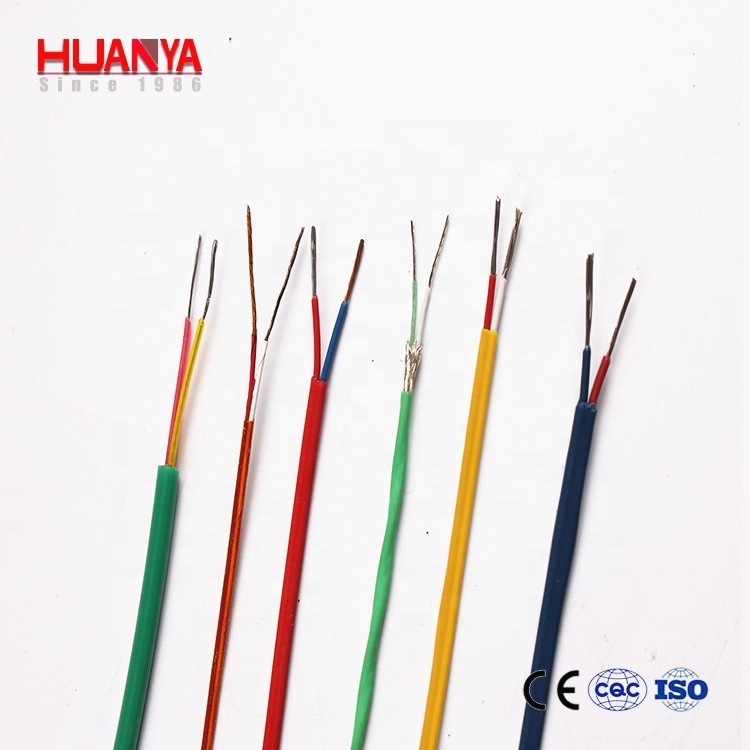 Type K/J/E/N/T/R/S/B  Insulated  Thermocouple Extension Wire Compensation Cable