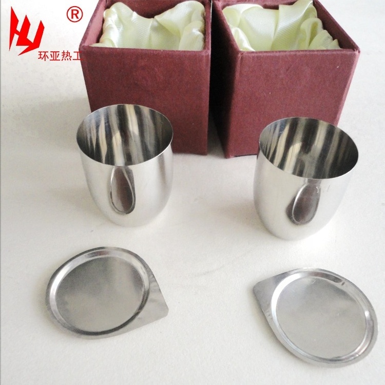 20ml 30ml 50ml 100ml 99.99% purity  Platinum crucible for ash testing